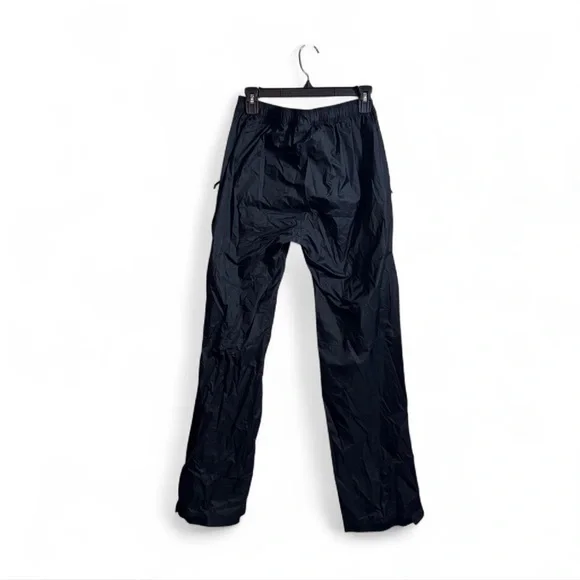 The North Face Black Antora Rain Pants with Relaxed Fit | Women | Medium - Picture 7 of 11